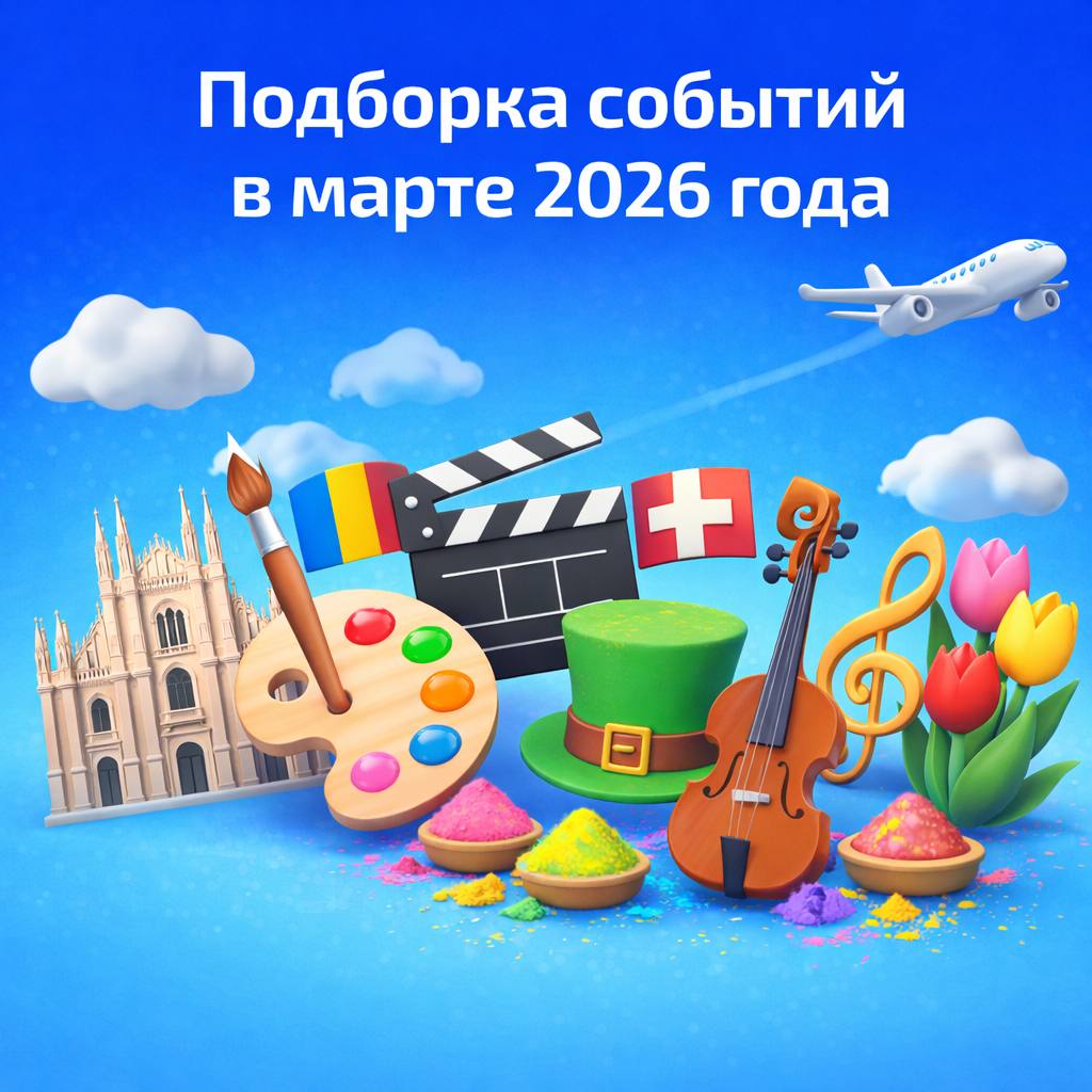 Подборка событий в марте 2026 года