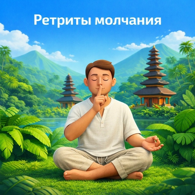 Ретриты молчания: путешествия без телефона, разговоров и суеты