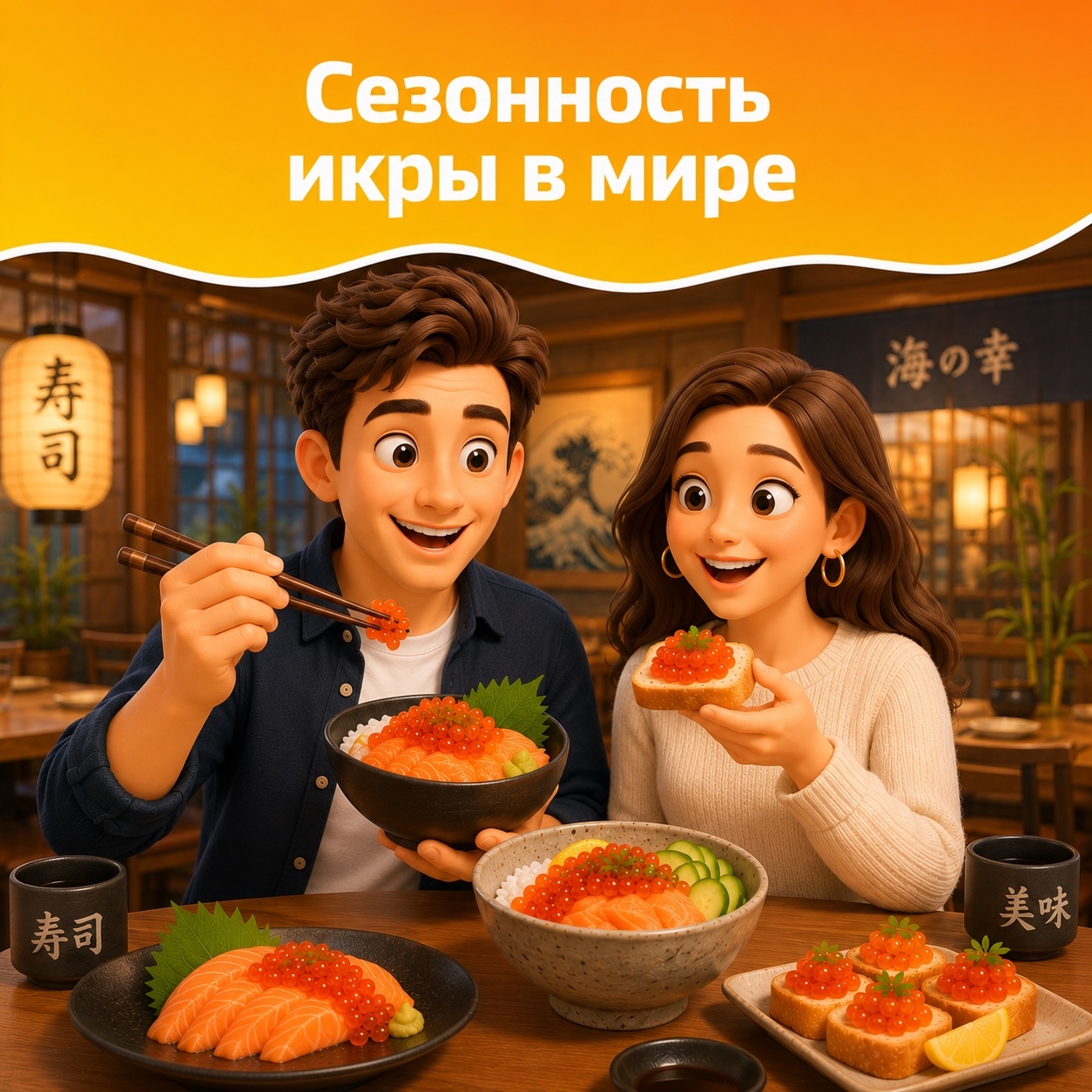 🐟 Сезонность икры в мире
