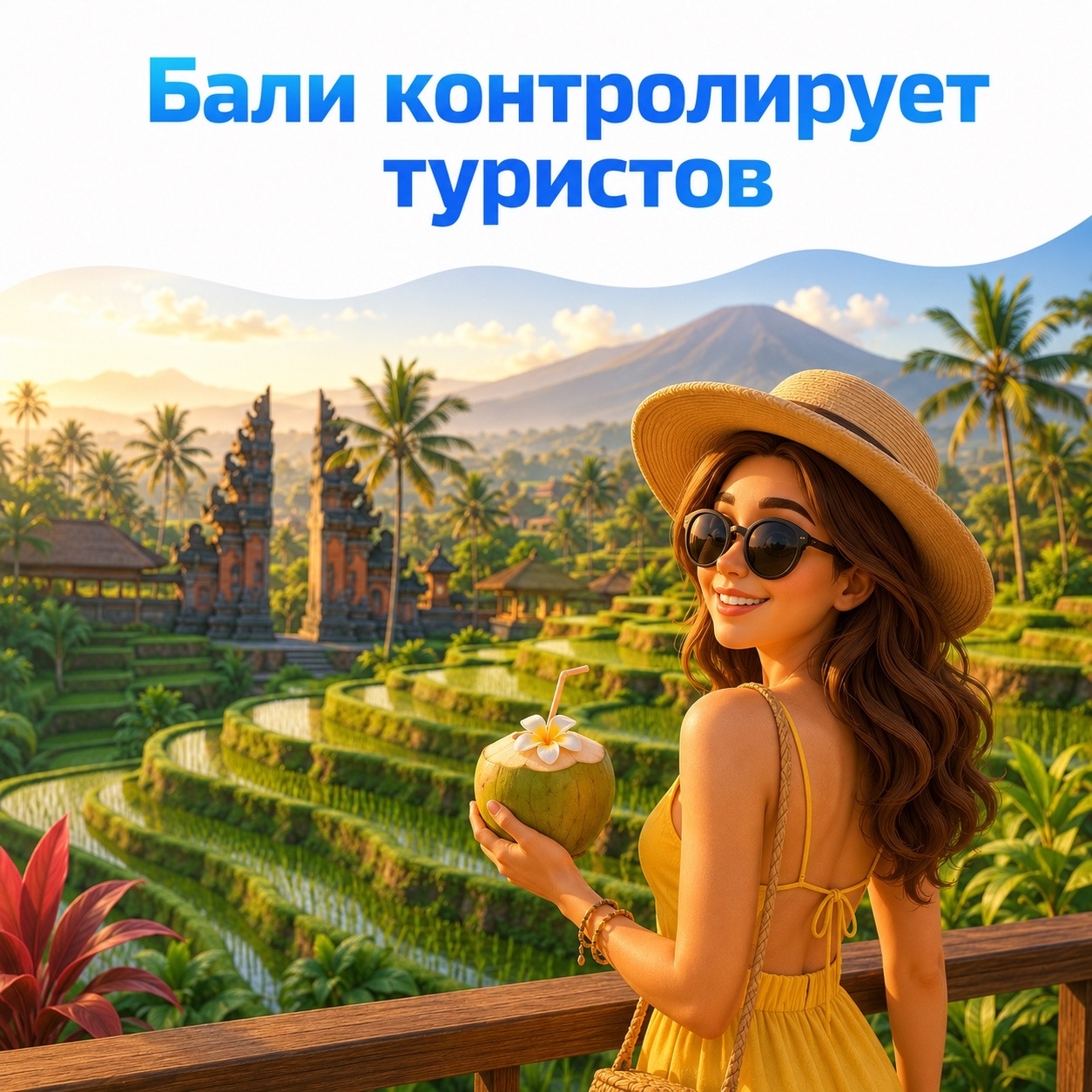 🌴 Бали усиливает контроль за туристами