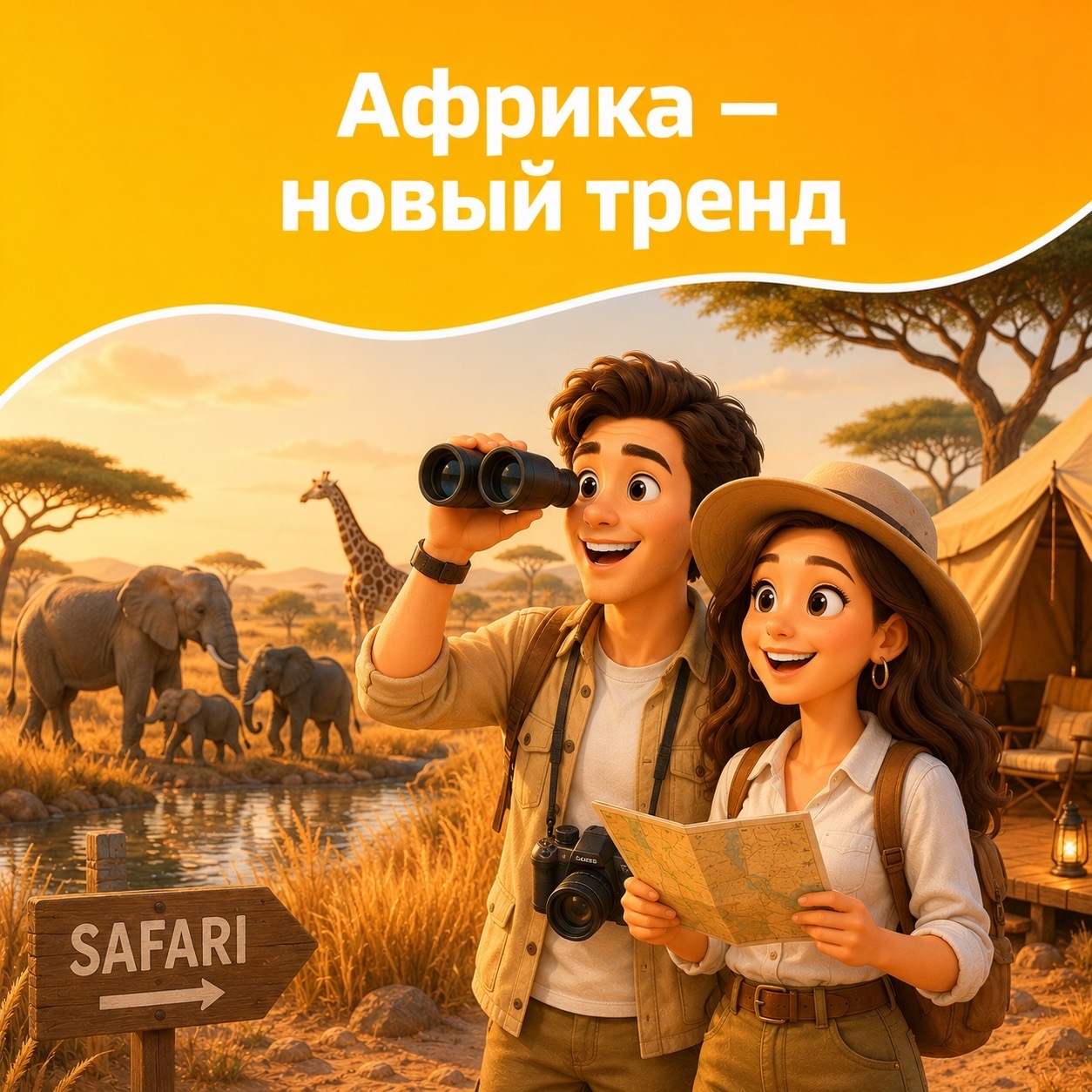 🌍 Африка — новый тренд среди туристов