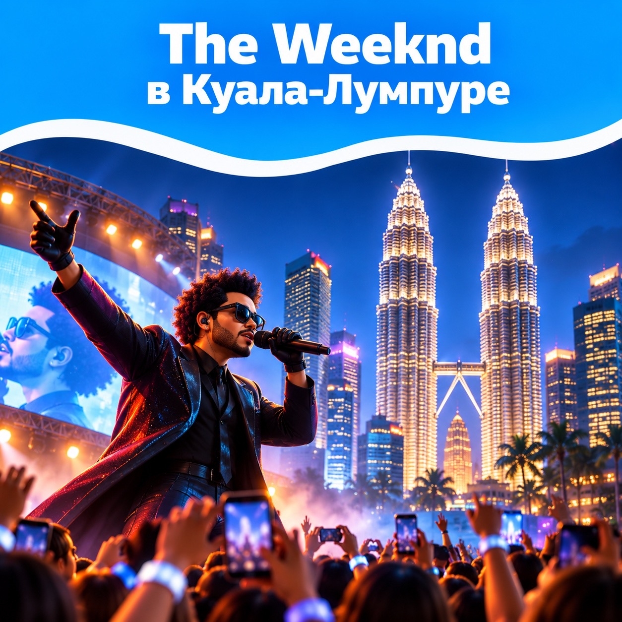 The Weeknd в Куала-Лумпуре